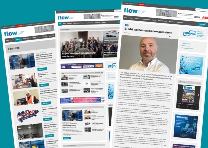 The all-new flow magazine website, brought to you by the BPMA, is now live www.flowmag.co.uk